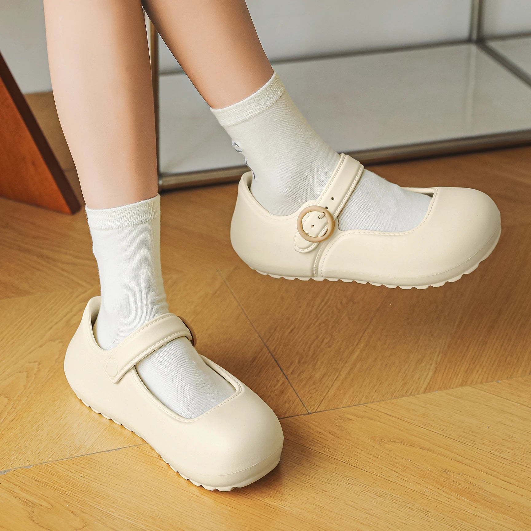 Stijlvolle Mary Jane kinderschoenen, antislip, comfortabele, lichtgewicht sneakers voor schoolsporten, buitenspelen en dagelijks wandelen