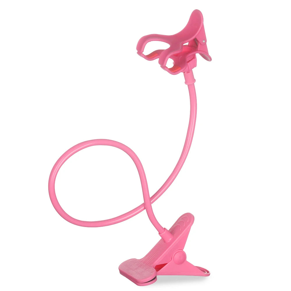 Universal Adjustable Flexible 360 Clip Portable Bracket Mount Stands Phone Holder Bed Desk Holder
