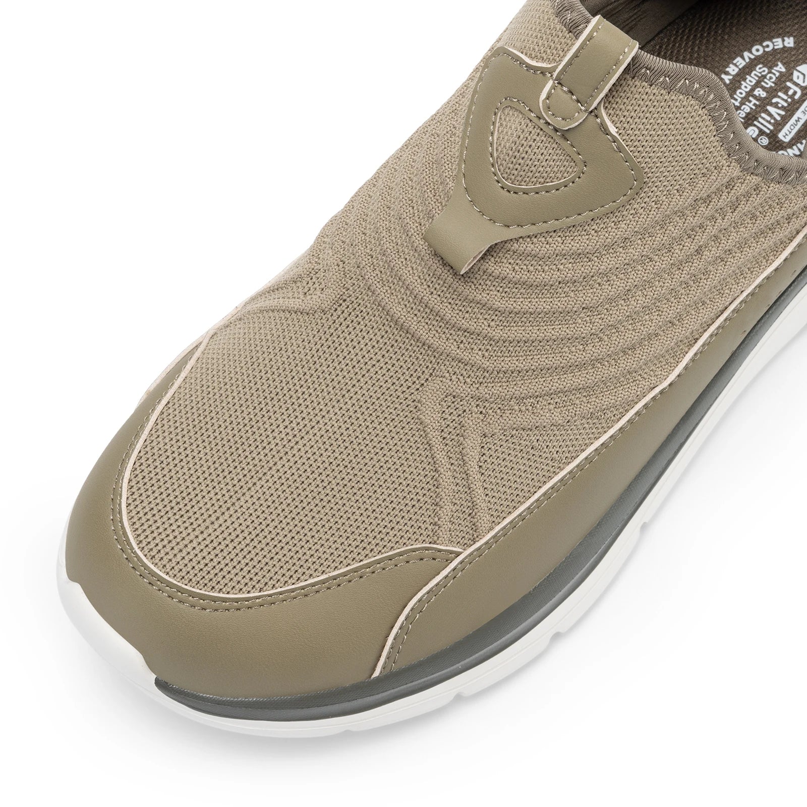 Wide Men's Slip-On Walking Shoes Lightweight Breathable Outdoor Casual Sports Running Shoes Sneakers For Swollen Feet