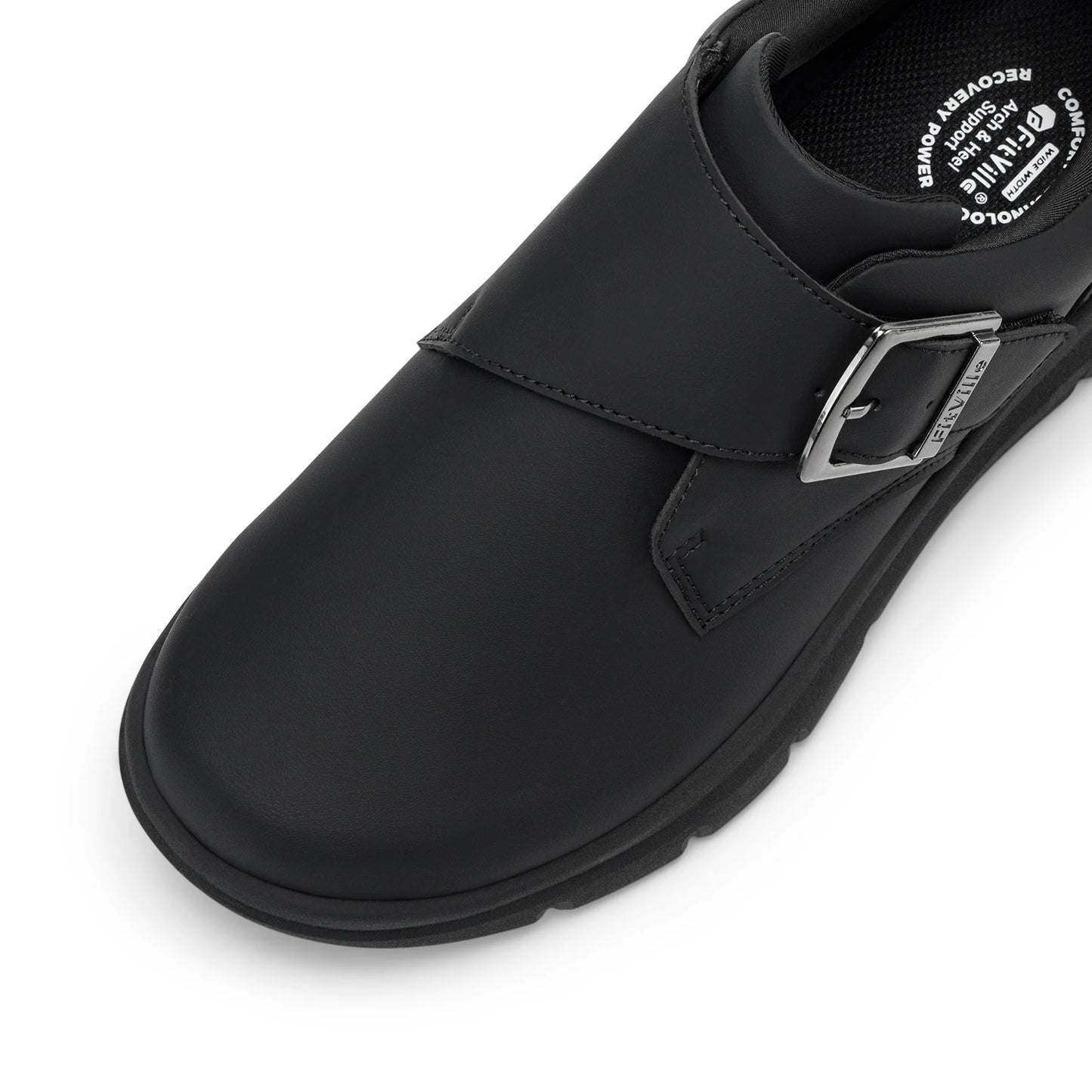 Men's Leather Shoes Wide Shoes for Swollen Feet Men's Diabetic Walking Shoes for Outdoor Business Walking Shoe