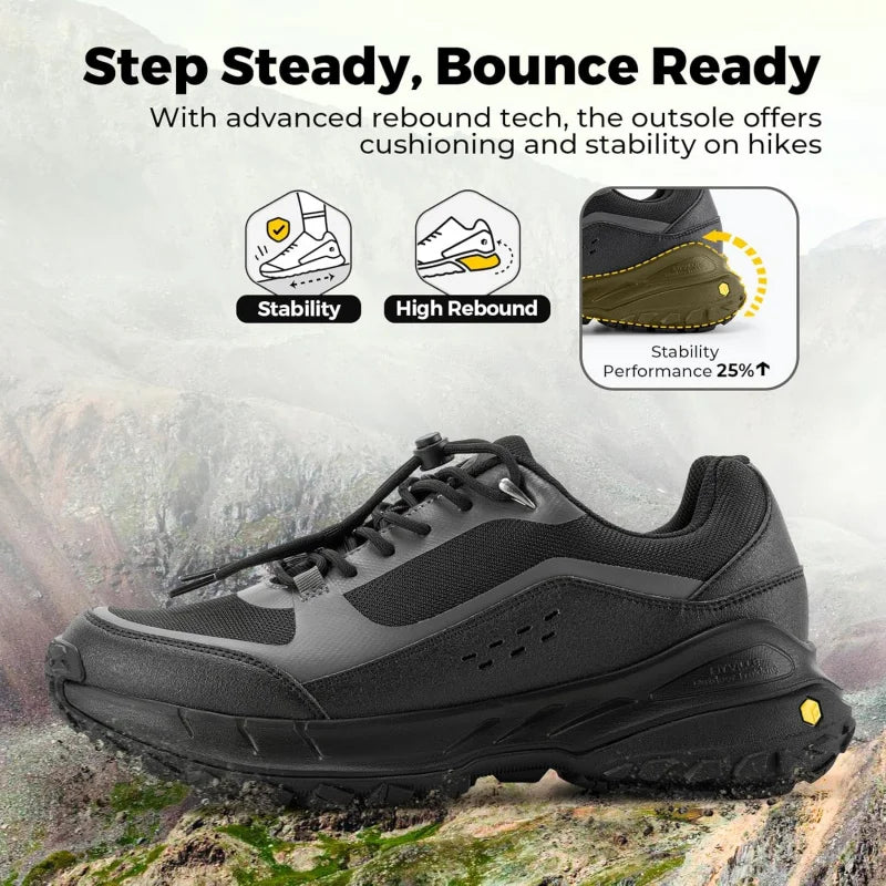 Men's Extra Wide Walking Training Shoes Hiking Shoes Lightweight Casual Non-Slip Sports Shoes For Mountaineering