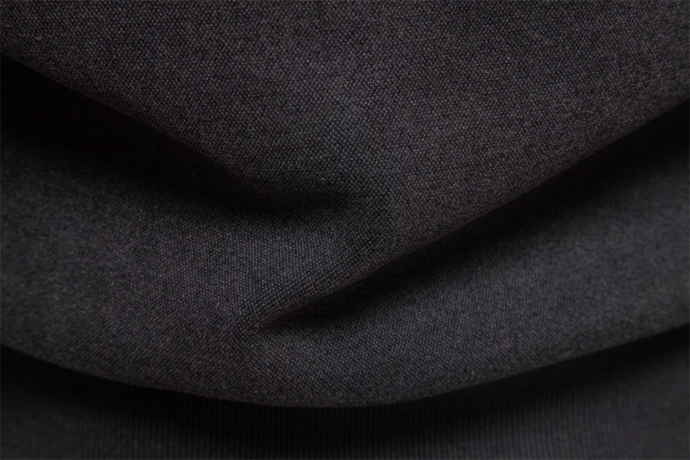 Mens Fashion Sweatshirt Y2K Inspired Solid Color Plush Lined Side Half Zip Winter Warm High Neck Street Style Hoodies for Men