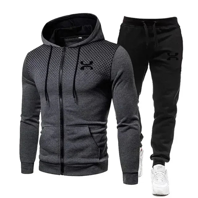 Winter Tracksuit Set – Hoodie & Jogger Sportswear for Gym, Running & Fitness Training For Men & Women