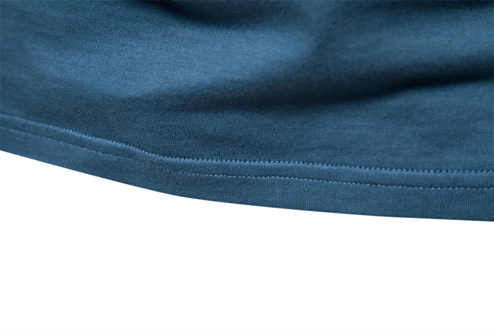 100% Cotton Embroidery Men's Polo Shirts Solid Colour Short Sleeve Polo Shirts Summer Social Polos For Men