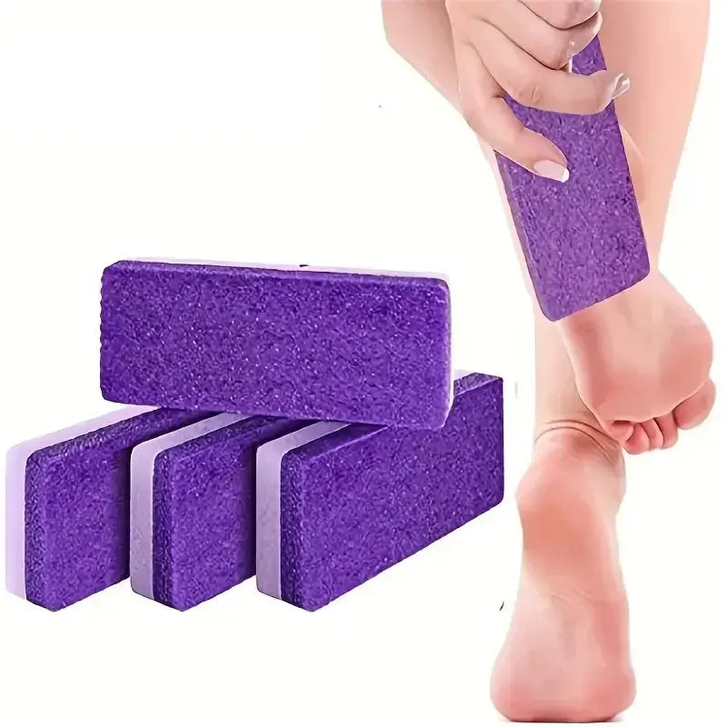 2/5/10PC Foot Pumice Stone Foot File Callus Dead Skin Remover Foot Heel Scrubber Smooth Feet In Seconds Pedicure Exfoliator Tool