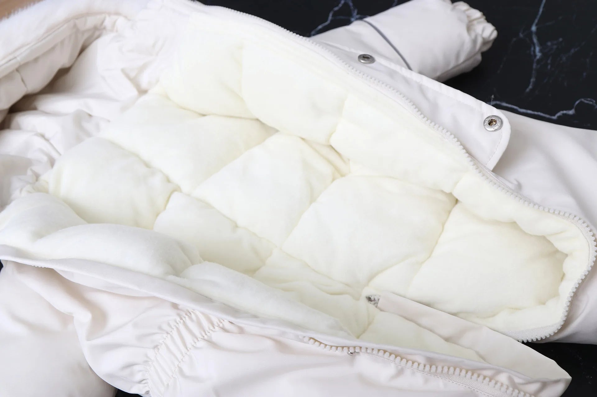 Winter Kid's Ski Suit Polar Fleece Lining Girls Jumpsuit Boys Waterproof Warm Overalls Children's Hooded Sportwear 2-5Y Unisex