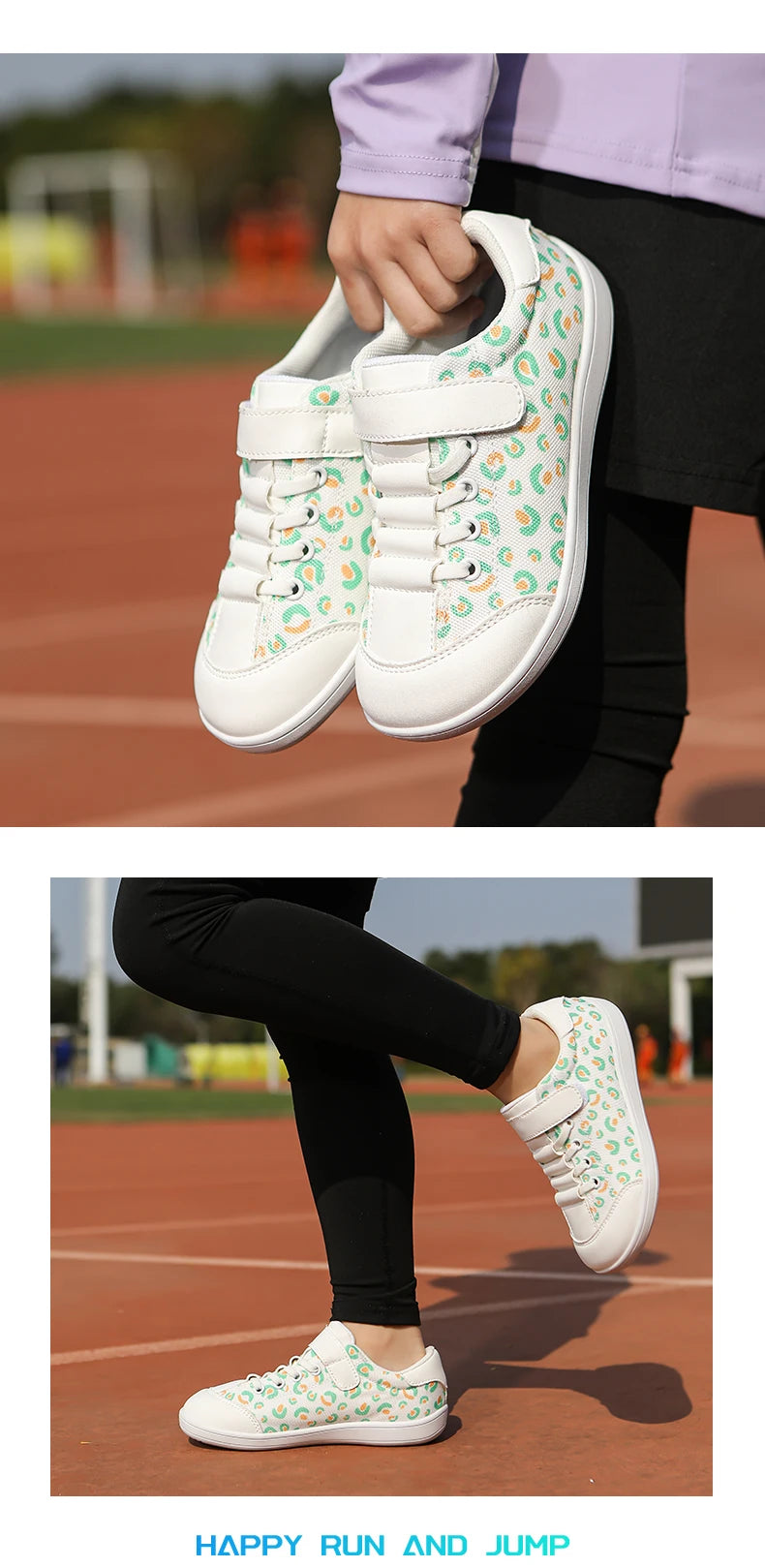 Blotevoetenschoenen voor kinderen, lichtgewicht ademende sneakers met brede neus voor sporten, hardlopen, tennis en buitenavonturen