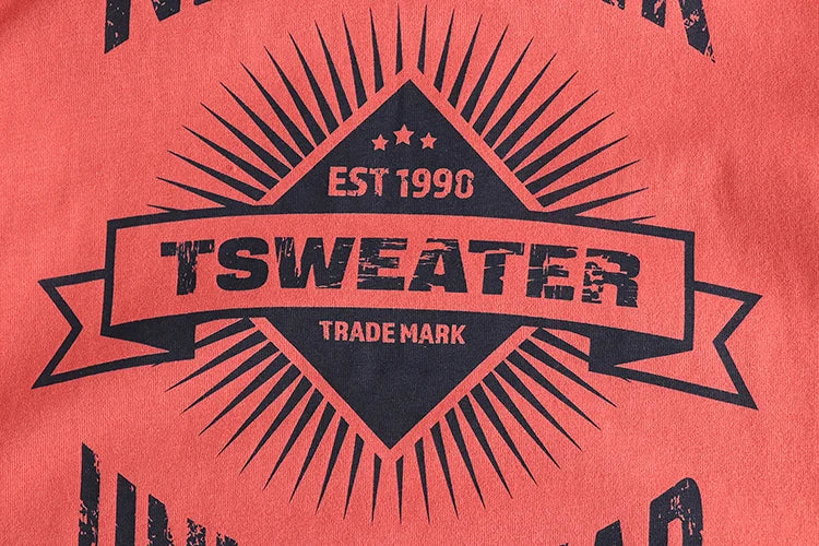 2025 Zomer Nieuw Amerikaans Retro Korte Mouw O-hals Letter Gedrukt T-shirt Herenmode 100% Katoen Gewassen Casual Jeugd Tops