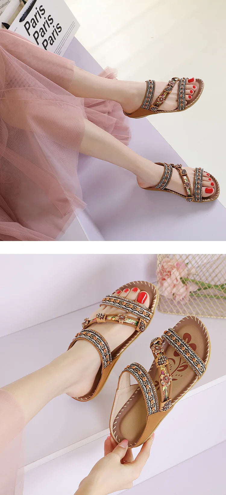 Sandals Shoes Women Fashion Slide Shoes For Women Light Women's Sandals Casual Soft Sandalias Mujer Women's Slippers