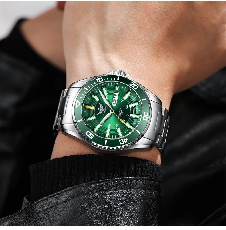 Yelang V1032 Automatic Movement Men Watch 300m 30Bar Waterproof Dive Watches for Man Luminous 44MM  V1032