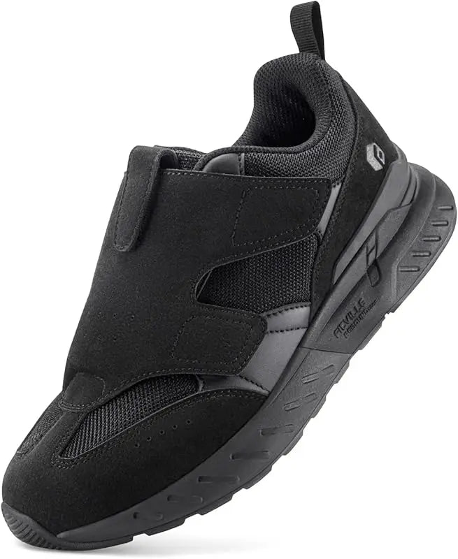 Men's Diabetic Shoes Wide 2E Slip-On Suitable For Swollen Feet Walking Shoe With Arch Support For Foot Pain Relief