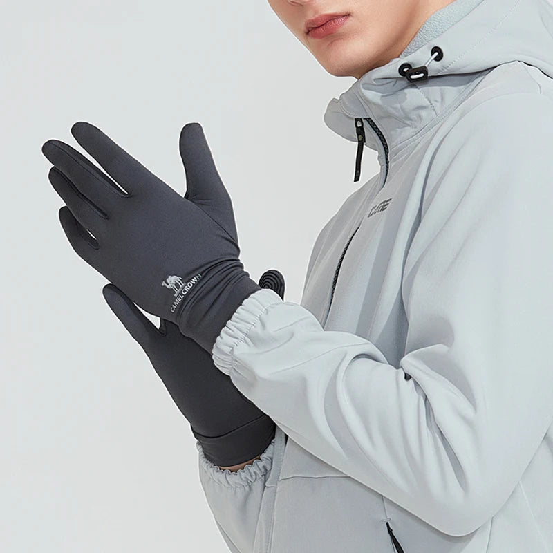 Winter Cycling Gloves Thermal Waterproof Windproof Bike Gloves For Skiing Hiking Snowmobile Motorcycle Sports Run
