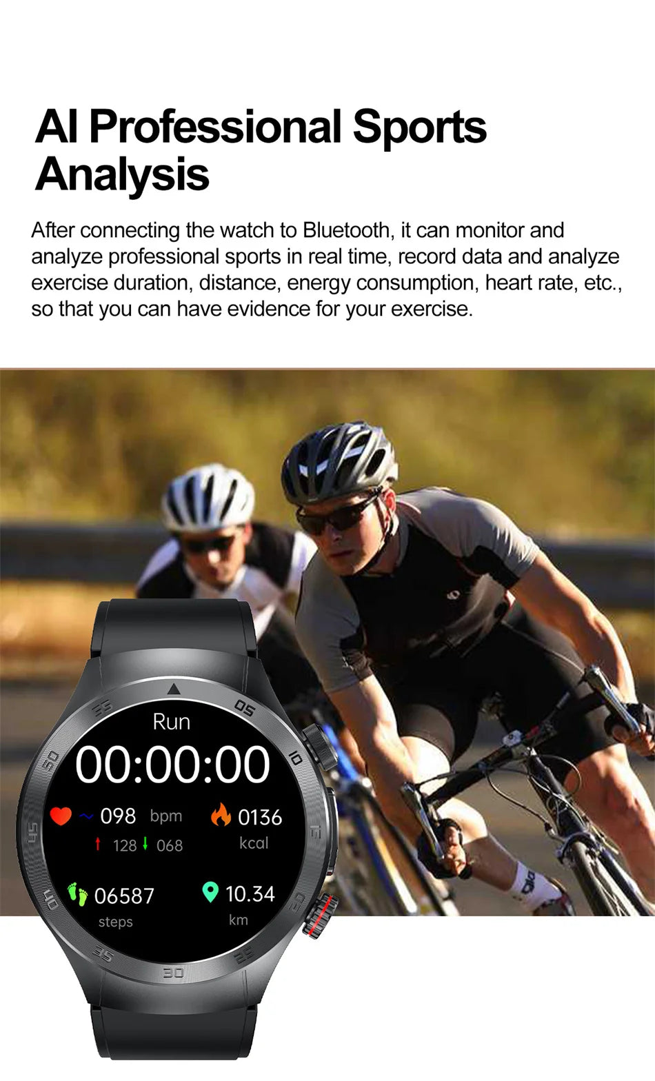 2025 New Smart Watch ECG+PPG Laser Treatment Blood Lipid Heart Rate Blood Pressure Health Sport Smartwatch For Men - Compatible with Huawei & Xiaomi IOS