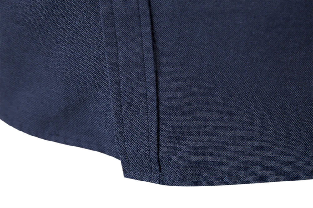 2023 New Autumn Cotton Men's Oxford Shirt Long Sleeve Button Down Social Business Casual Shirts for Men