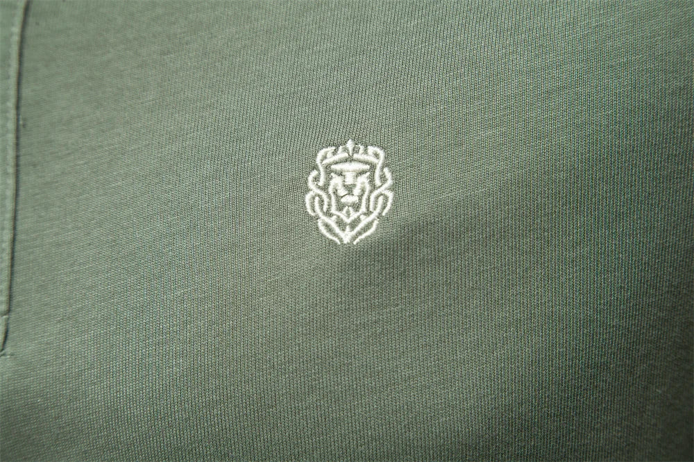 100% Cotton Embroidery Men's Polo Shirts Solid Colour Short Sleeve Polo Shirts Summer Social Polos For Men