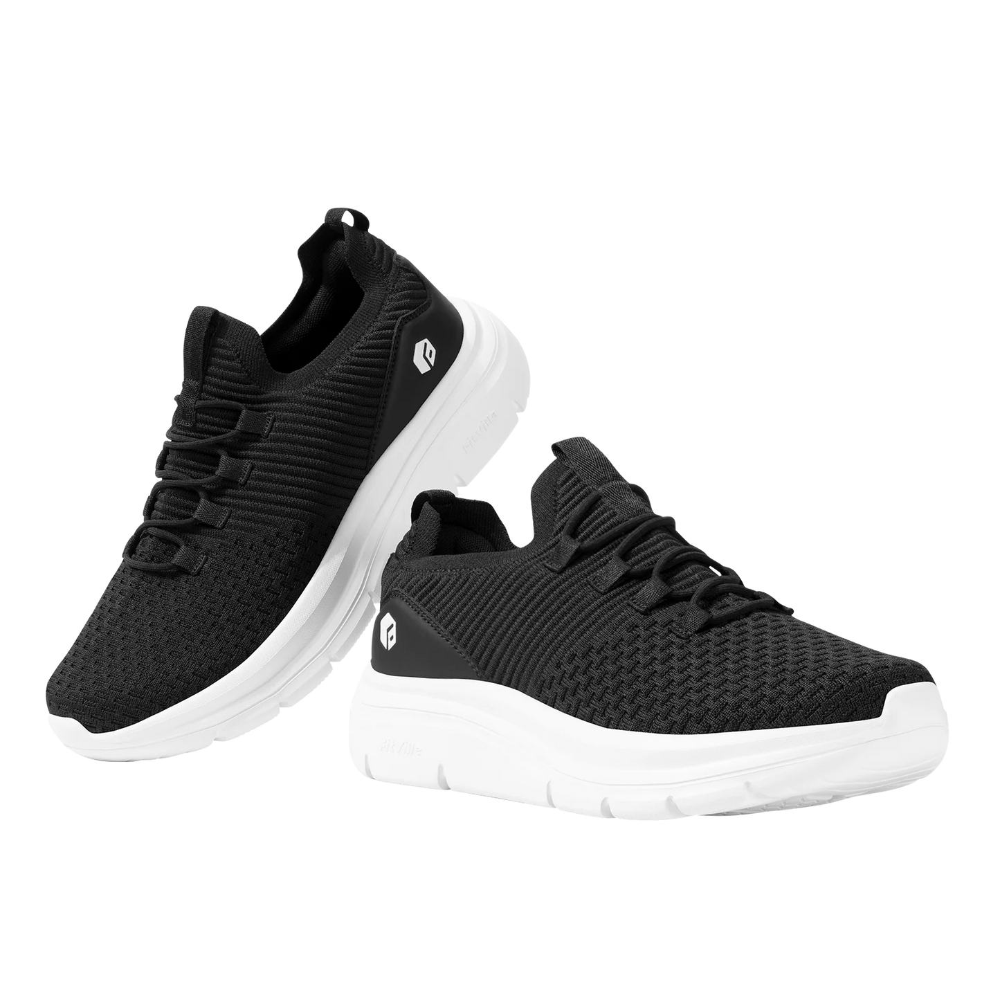 Men's Shoes Slip on Walking Sneakers Lightweight Wide Width for Flat Feet Plantar Fasciitis Heel Pain Relief