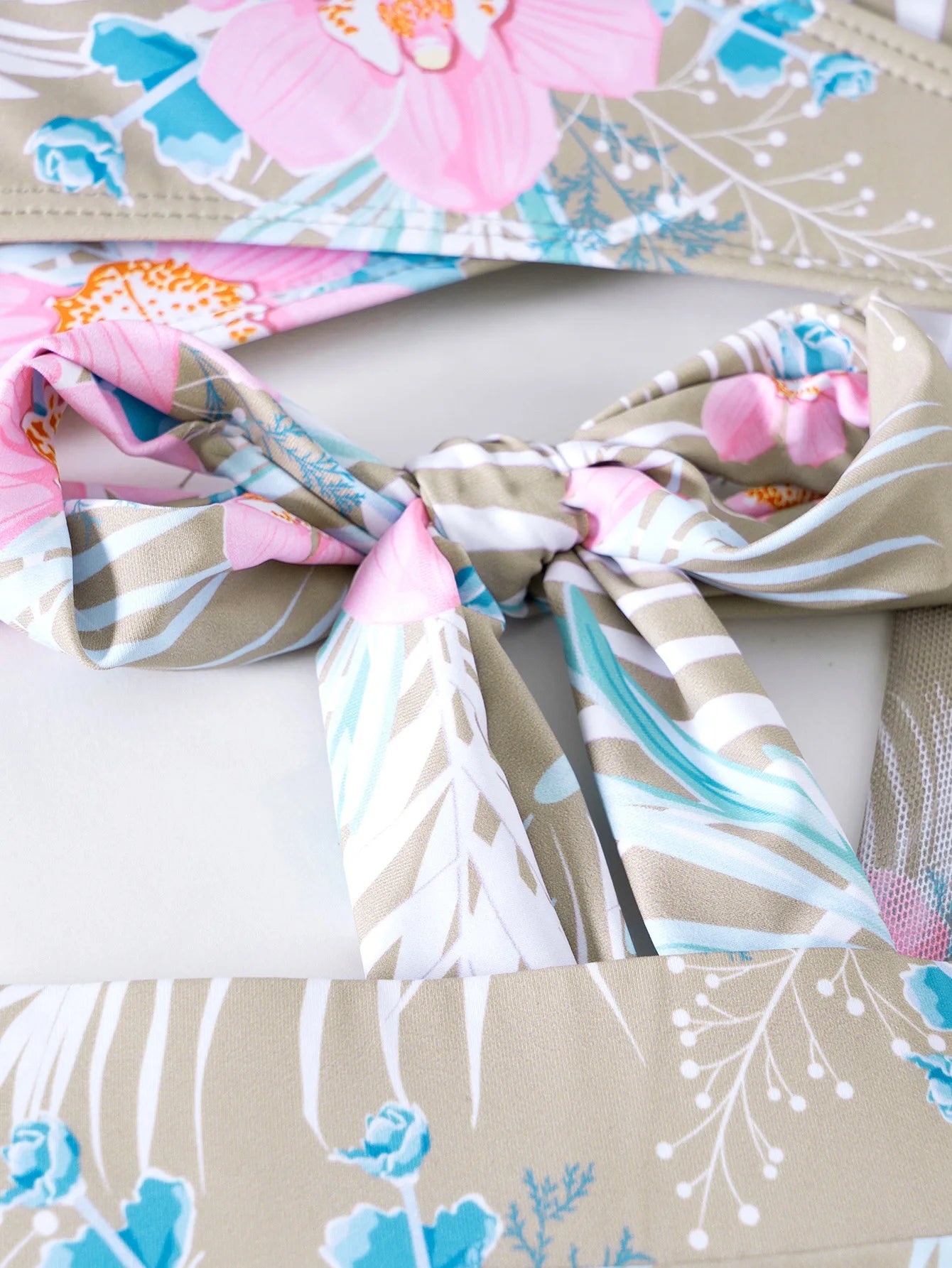 Zomerprint badpakken 2025 Dames badmode Push-up voor strandkleding Driedelige badpakken Zwembadbadpak Dames zwempak