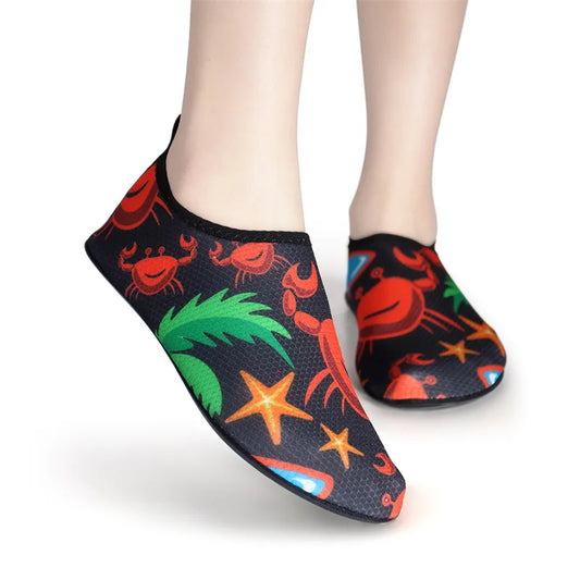 Unisex Water Shoes Quick-Drying Beach Barefoot Aqua Socks Sneakers Kids Men Women Surfing Diving Swimming Seaside Slipper