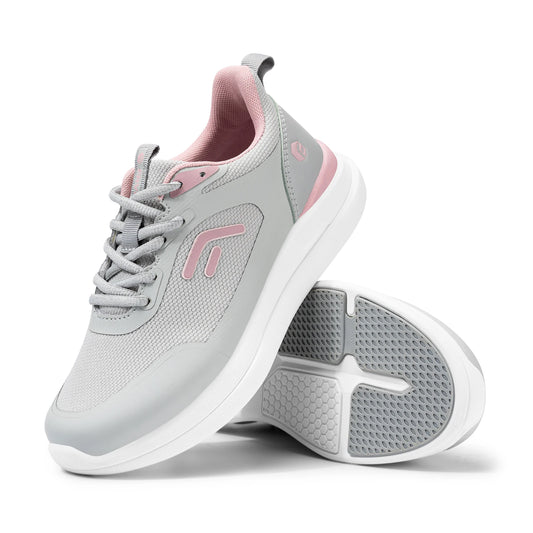 Damesschoenen Comfortabele en verstelbare brede hardloopschoenen voor sport en training in de sportschool, crosstrainingssneakers voor voet- en hielpijn