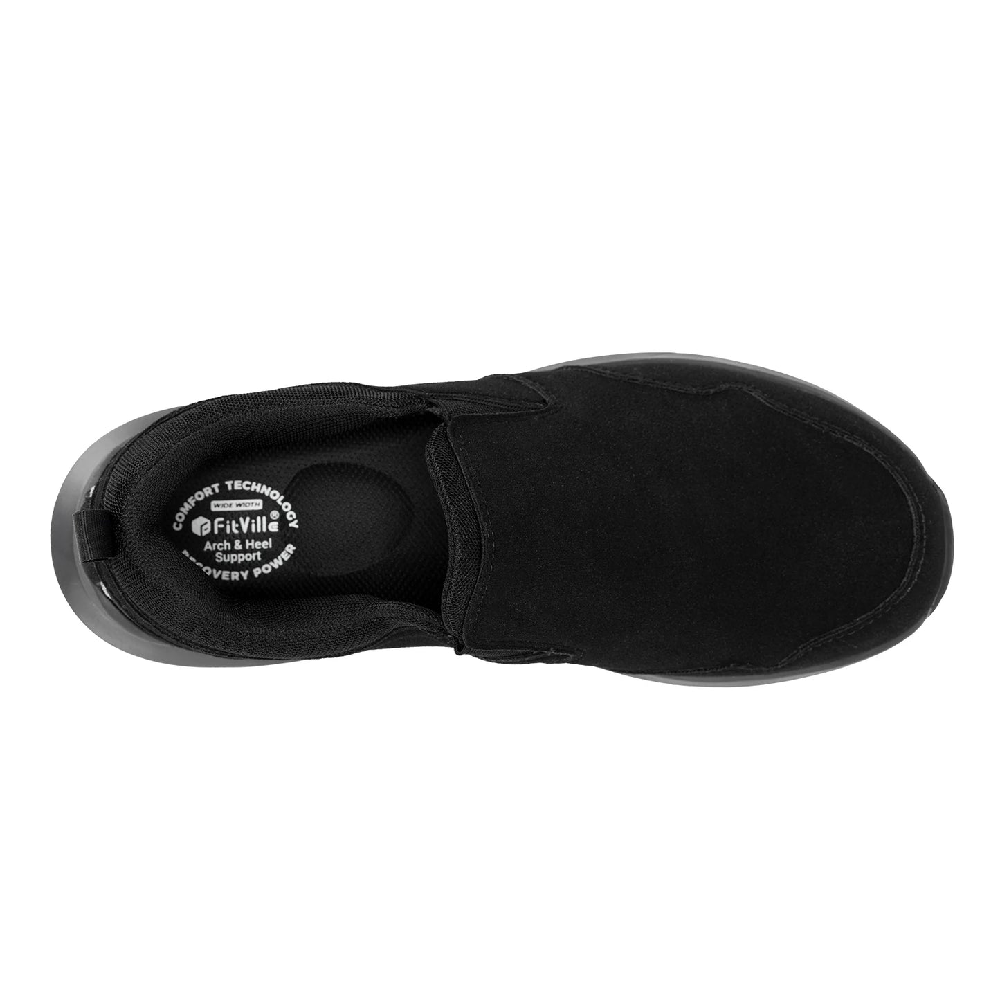 Men's Shoes Wide Hiking Comfortable Slip on Loafers Go Walking and Trekking Trails  Sneakers With Arch Support
