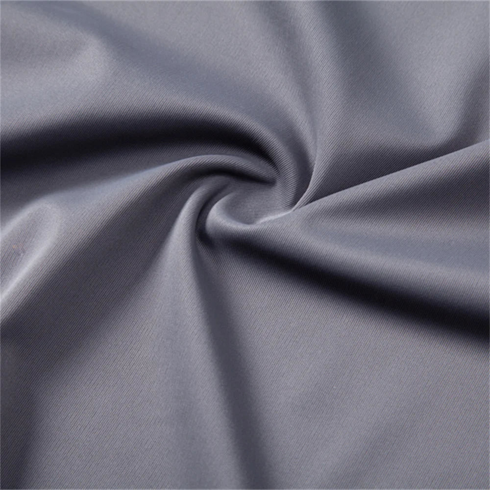 Men's UPF100+ Sun Protection Long Sleeve Shirt Solid Colour Zipper Outdoor Shirts Stand Collar Quick Dry T-Shirts