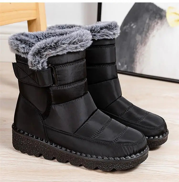 Women's Boots Snow Plus Size Shoes Woman Platform Women Shoes Casual Mid High Boots Platform Winter Girls Boots Botas Mujer