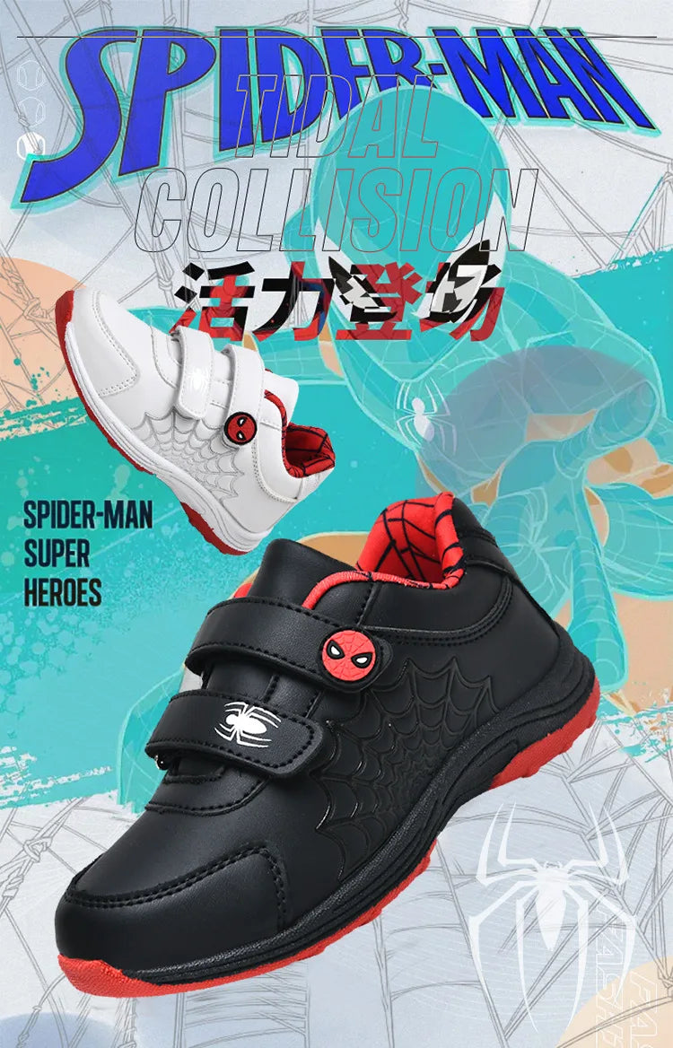 Unisex Children's Casual Shoes Cartoon White Running Fashion Shoes For Boys & Girls Size 30-33