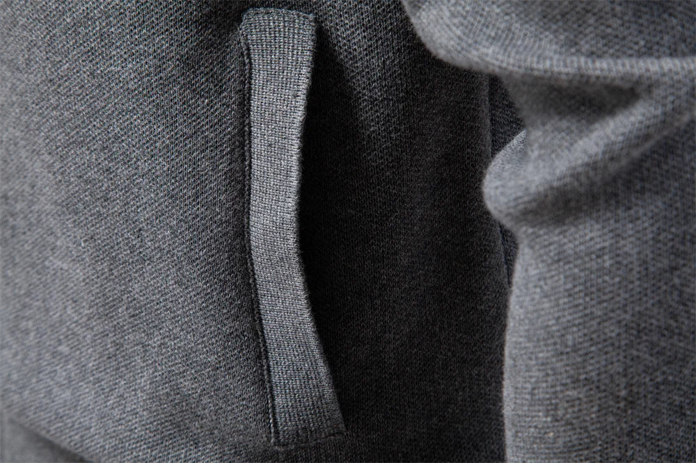 Men's Baseball Jacket 100% Cotton Solid Colour Thermal Lined Winter Warm Luxury Sports Zipper Outerwear For Male