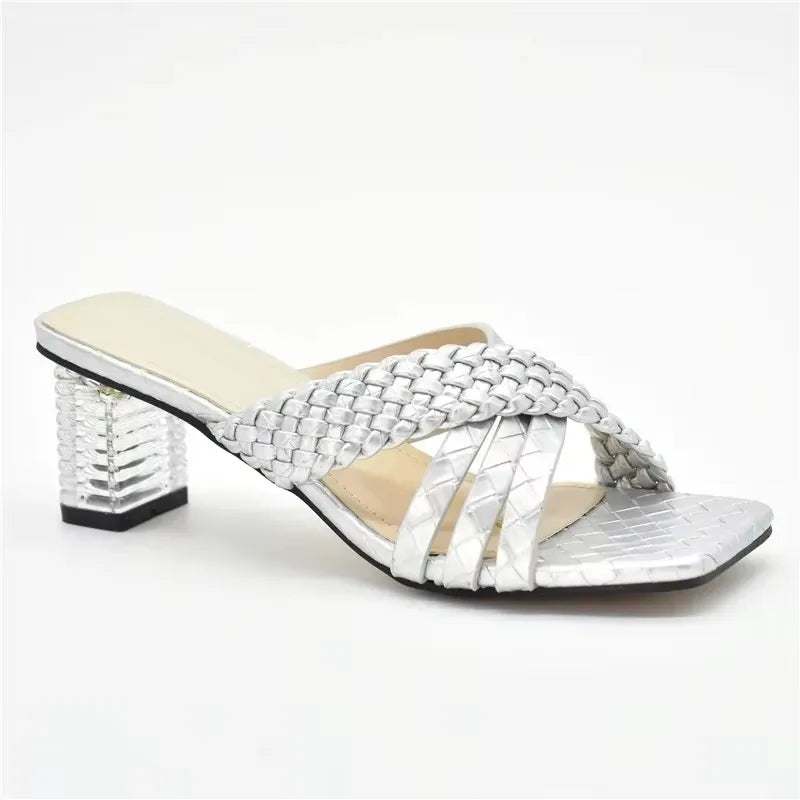 Ladies Shoes and Sandals Plus Size Women Shoes 43 High Heels Sexy Elegant Slip on Closed Toe Heels Women Party Pumps