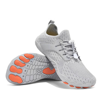 Barefoot Trail Running Shoes – Wide Toe Zero Drop Sports Sneakers for Running, Walking, Hiking & Water Training