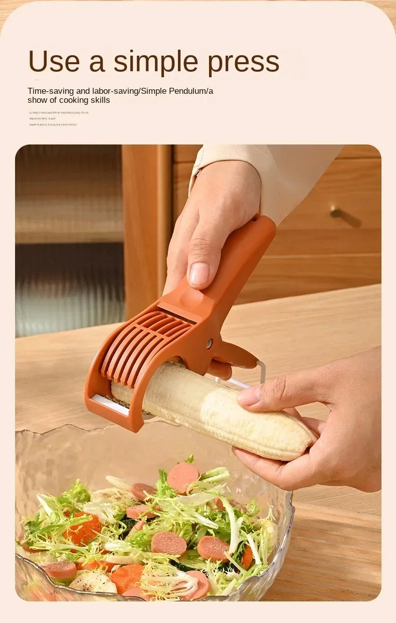 Kitchen Tools Stainless Steel Vegetable and Fruit Slicer Multi Functional Salad Slicer Kitchen Accessories