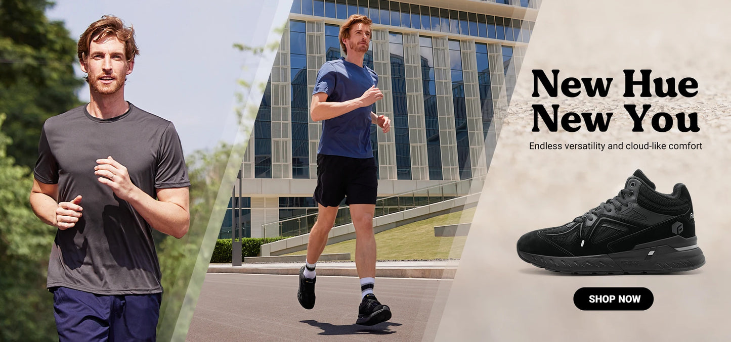 Men's High-Top Basketball Shoes Widened Lightweight Casual Sneakers Breathable For Swollen Feet Pain Relieve