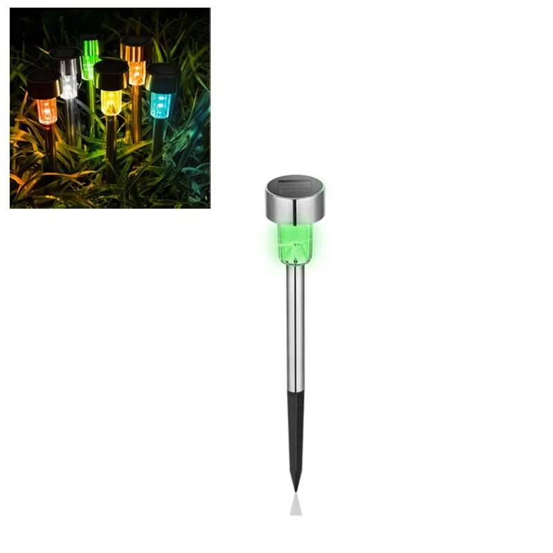 Outdoor Solar Lights Garden Lights Solar Powered Lamp Lantern Waterproof Landscape Lighting Pathway Yard Lawn Garden Decoration