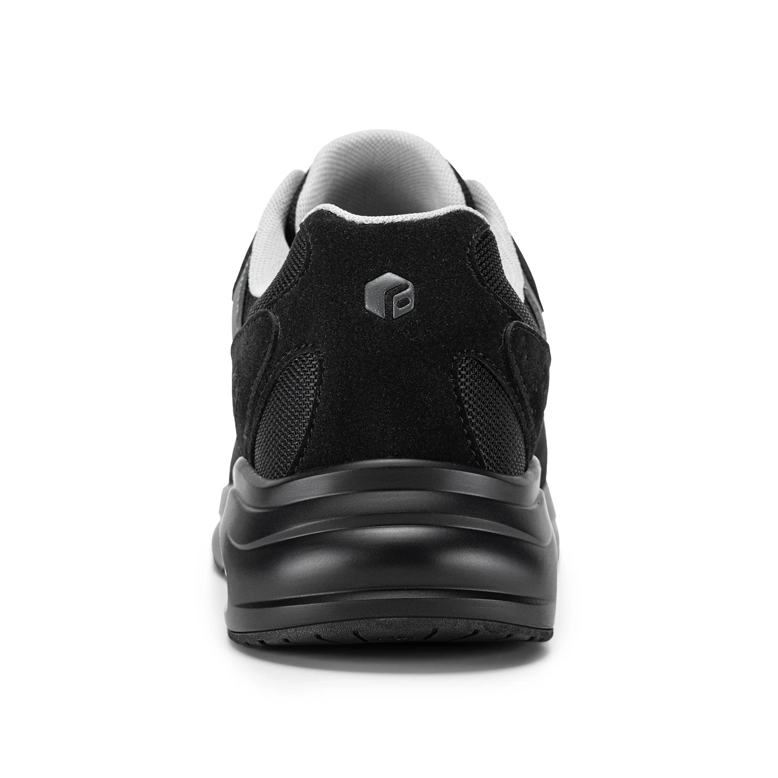 Men's Extra Wide Walking Shoes Wide Cushioned Sports Shoes For Swollen Feet Flat Feet Arch Fit Relieve Heel Pain Black