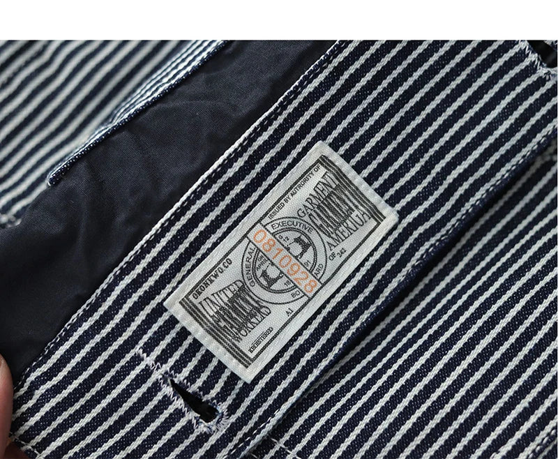 2024 Autumn New American Retro 12OZ Denim Cargo Vest Men's Simple 100% Cotton Washed Old Casual Multi-pocket Waistcoat Jacket