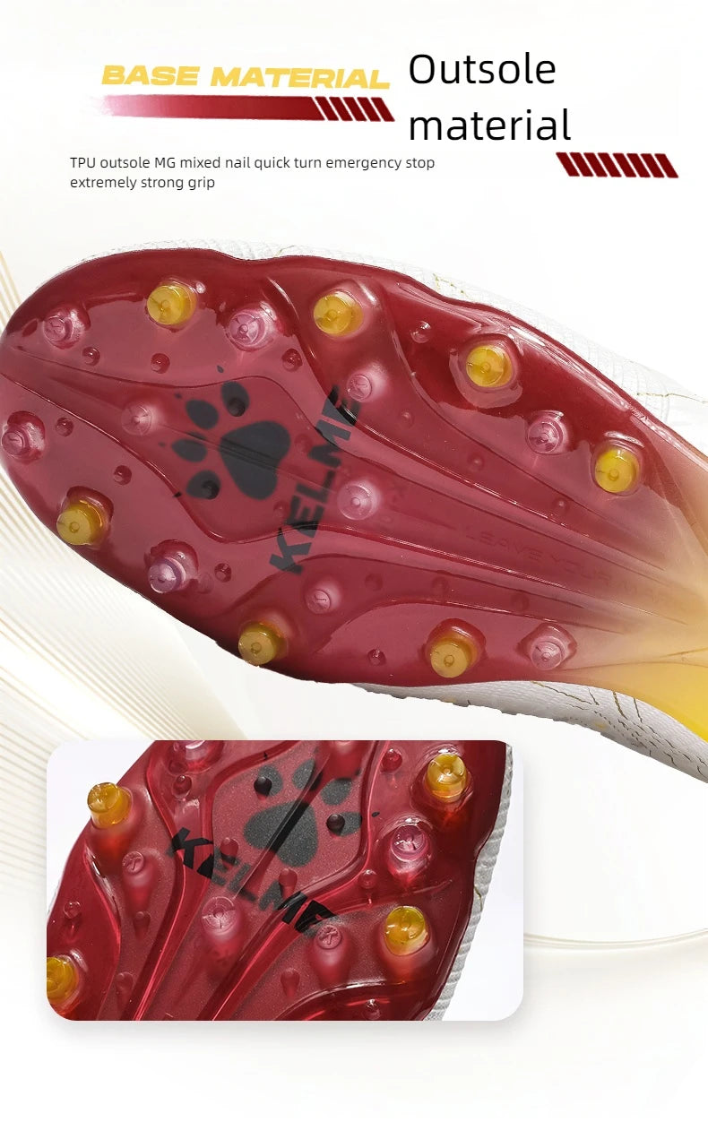 Adult football boots Men's Disease Electric 3.0 Short Spikes Soccer shoes Children's MG Professional Match Training Shoes