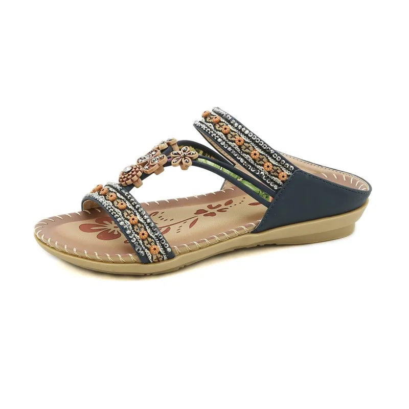 Woman Shoes Sandals Summer Fashion Slip On Ladies Shoes Outdoor Women's Sandals Platform Retro Sandalias Mujer Women's Slippers