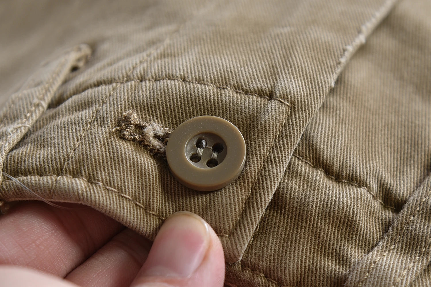 Herfst en winter Nieuwe Amerikaanse retro geweven twill zware cargobroek Heren eenvoudige 97% katoen gewassen casual rechte broek