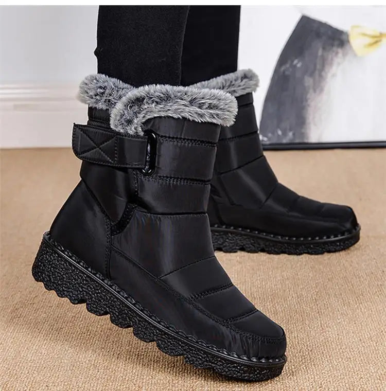 Women's Boots Snow Plus Size Shoes Woman Platform Women Shoes Casual Mid High Boots Platform Winter Girls Boots Botas Mujer