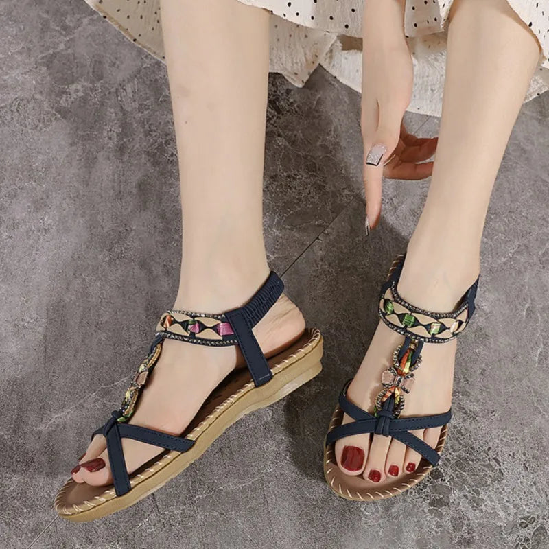 Sandals Shoes Women Summer Fashion Casual Ladies Shoes Party Women's Sandals Beach Flat Sandal Women Footwear Female