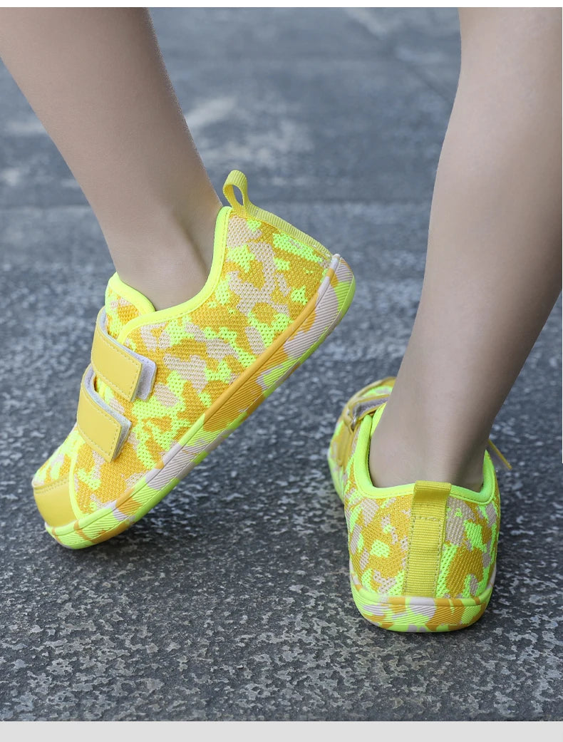 Kids Barefoot Sneakers The Ideal Choice for Children With Wide Toe Design Non slip and Breathable Features Comfortable Sole