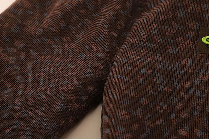 2024 New Children's Pants Girls Wheat Ear Printed Thick Trousers Winter Fur Lining Boys Warm Casual Pants 0-5Y Unisex