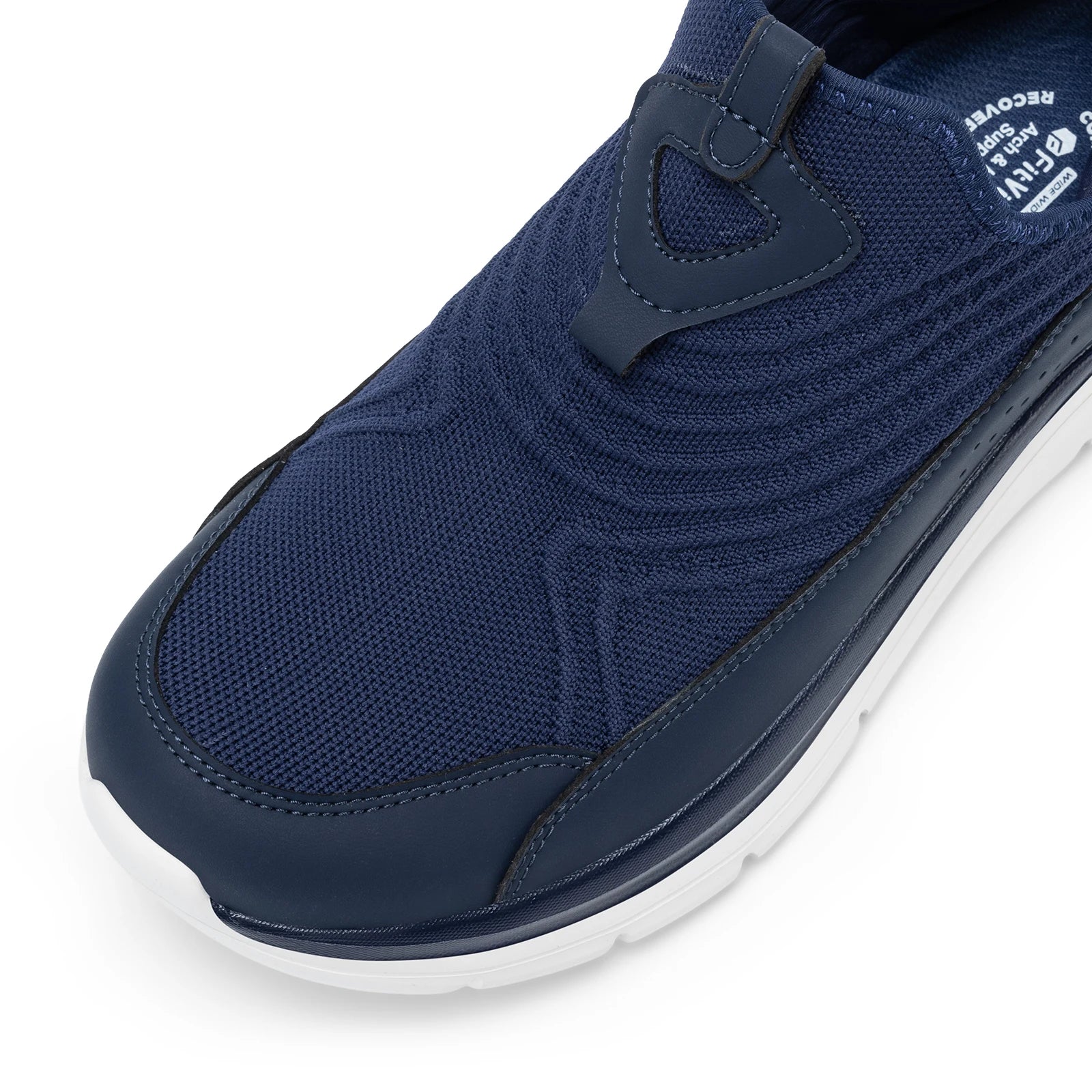 Wide Men's Slip-On Walking Shoes Lightweight Breathable Outdoor Casual Sports Running Shoes Sneakers For Swollen Feet