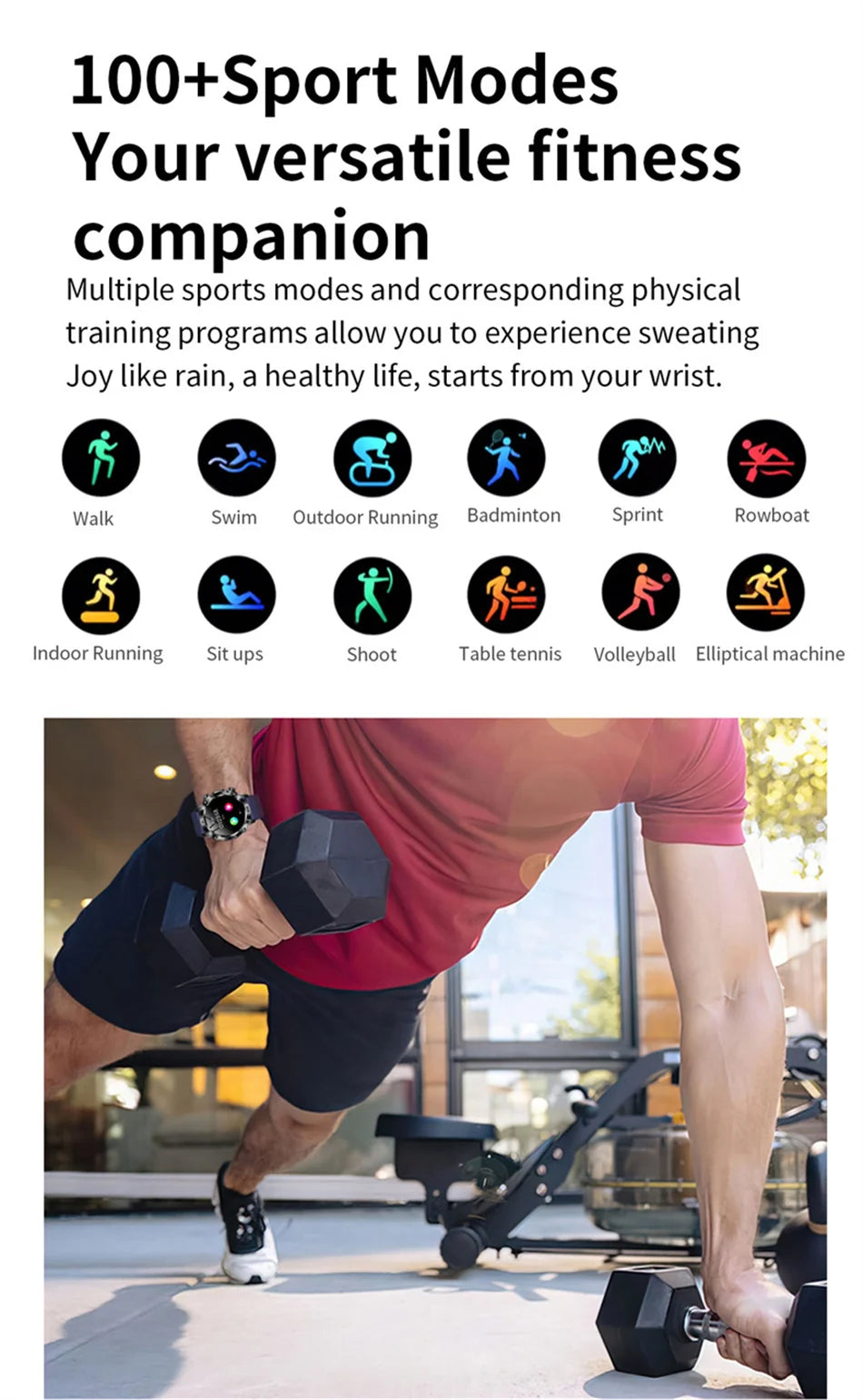 2025 Nieuwe Smart Watch Monitoring Bloeddruk Urinezuur ECG + PPG Fitness Tracker Klok Bluetooth Call Health Smartwatch Voor Mannen