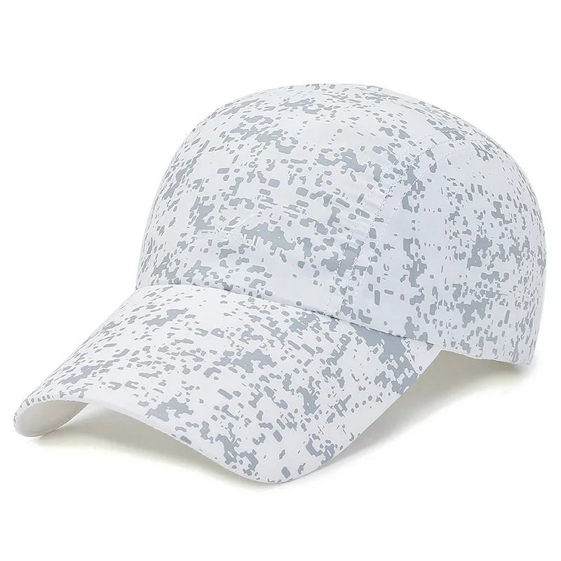 Summer Quick Drying Waterproof Ultra Thin Women Men's Baseball Cap Outdoor Sports Fishing Climbing Running Sun Hat A237