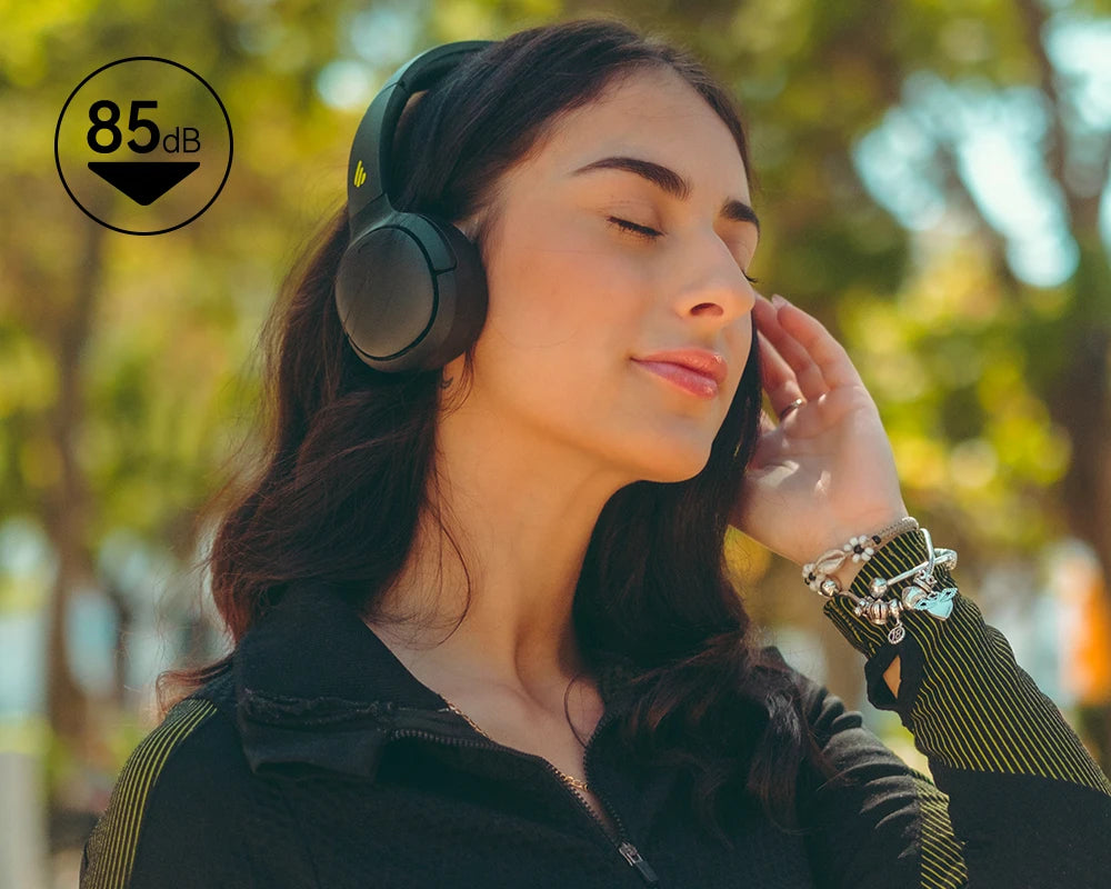 Edifier WH500 Wireless Bluetooth Headphones On-Ear Headset Lightweight Foldable Dual Connection 30H Battery Life