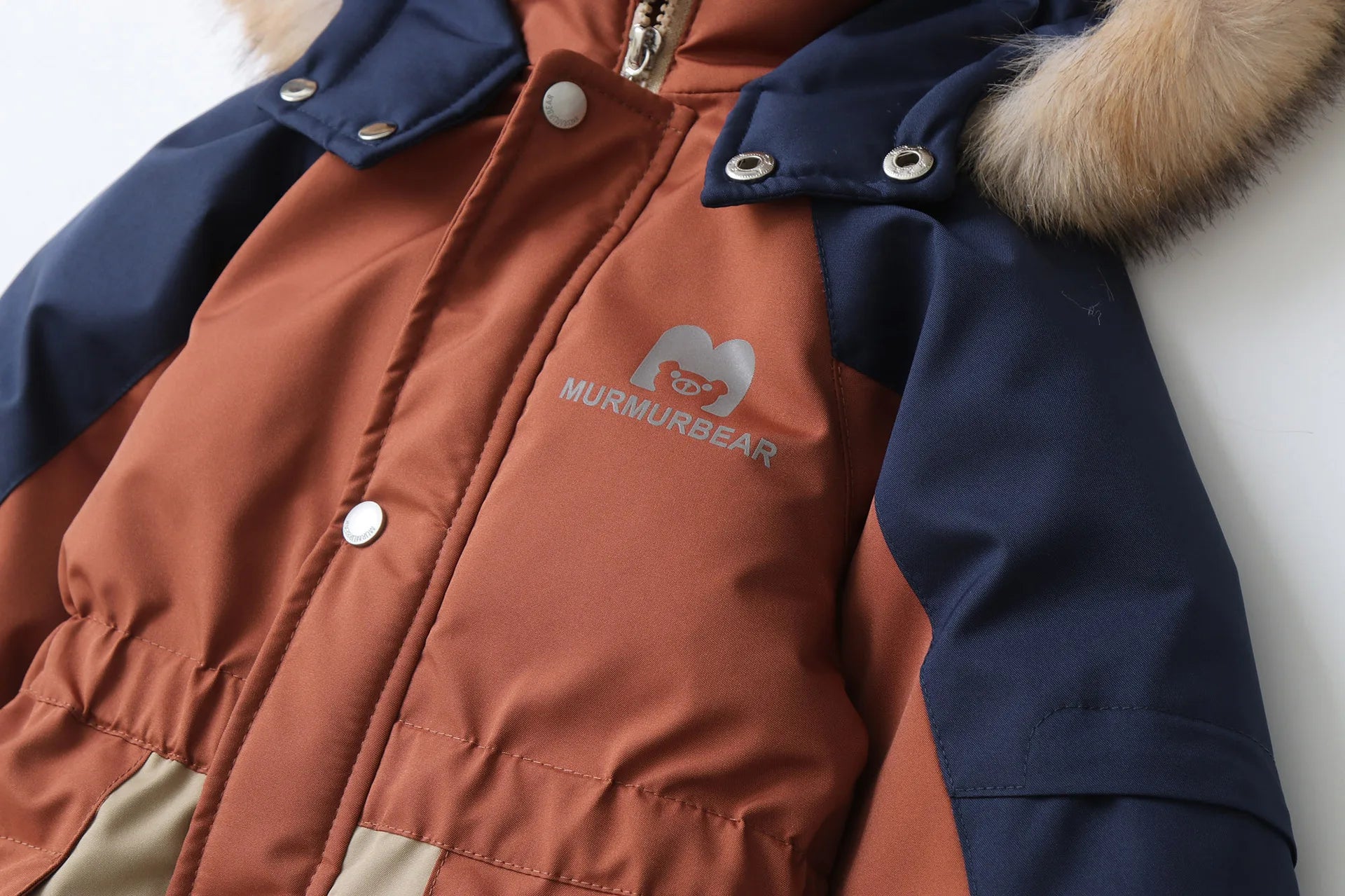 Winter Children's Clothes Snowsuit Boys Fur Lining Overalls Thicken Kids Snowsuit Hooded Ski Suit Girls Warm Jumpsuit 4-6Y Unisex