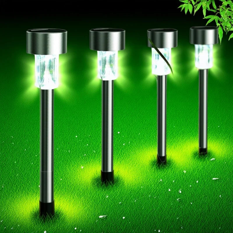 Outdoor Solar Lights Garden Lights Solar Powered Lamp Lantern Waterproof Landscape Lighting Pathway Yard Lawn Garden Decoration