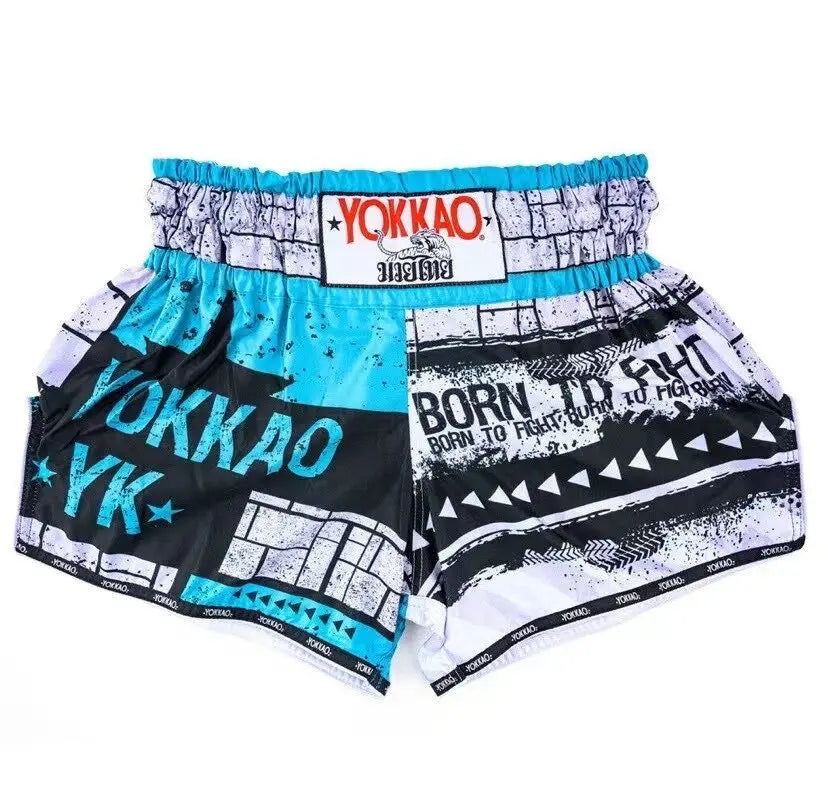 YOKKAO Limited Edition Boxing Shorts – Professional Muay Thai & MMA Fight Shorts for Men & Women Training & Combat Sports