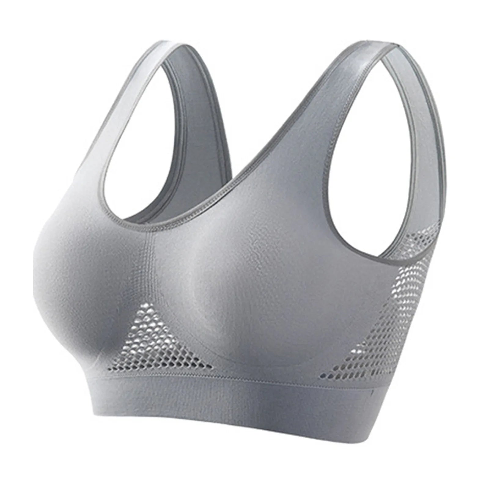 Women’s High Support Sports Bra – Shockproof Beauty Back Yoga & Running Fitness Vest with Soft Anti-Sagging Support